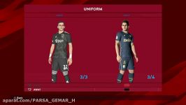 150 کیت فصل 2021 برایه PES 17 حجم کم + نصب آسان 