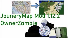 ماین کرافت اموزش مود نقشه در ماین کرافت jounery map mod