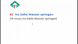 #1 Ins kalte Wasser springen werfen