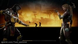 MORTAL KOMBAT 11  SCORPION VS CASSIE CAGE   HARD