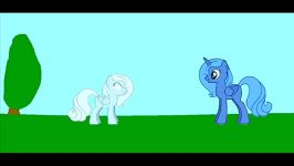 Adventure on the moon mlp Luna and Snowdrop