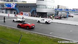 Agera vs Laferrari vs 918 vs P1