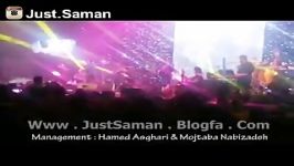 کنسرت سامان جلیلی در تهران،آهنگ احساس آوارهجاست سامان