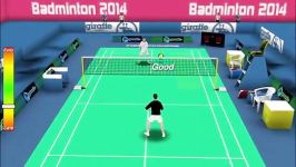 گیم پلی بازی Badminton 3D