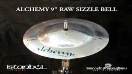 سنج دست ساز استانبول آگوپ مدل Alchemy 9Raw Sizzle Bell