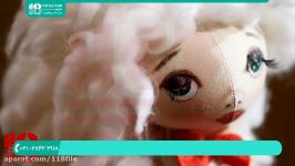 آموزش عروسک سازی  ساخت دوخت عروسک روسی نمدی دوخت کامل عروسک روسی 