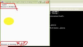 جاوا اپلت  رویدادهای موس