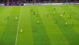 بازی pes 2020   ایران   عربستان.  نیمه اول گزارشگری