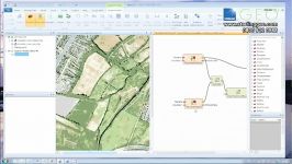 استفاده کتابخانه Spatial modeler در Erdas imagine