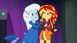 sunset Shimmer and adagio dazzle