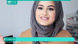 آموزش بستن شال روسری  مدل بستن روسری سبک حجاب مناسب عروسی عید 