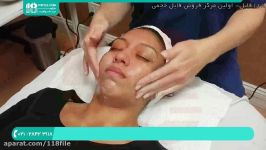 آموزش پاکسازی پوست صورت  لایه برداری جوانسازی پوست میکرودرم 