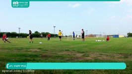 آموزش دروازه بانی  یادگیری فوتبال آموزش تمرینات دروازه بانی کودکان