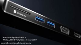 CASA Hub A03 Adaptor 5 in 1 USB C