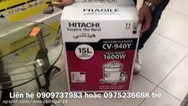 فیلم معرفی جاروبرقی سطلی 1600 وات هیتاچی Hitachi Vacuum Cleaner CV 940Y