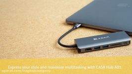 CASA Hub A01 USB C USB 3.1 HDMI SD Card Reader Power Delivery Charging