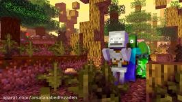 کارتون مدرسه هیولا ها minecraft کله آژیری قسمت 1