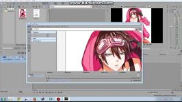 برش دور مانگا عکس حرکت دادن آن sony vegas pro 10