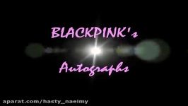 امضاهای اعضاهای black pink