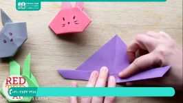ساخت اوریگامی  کاردستی اوریگامی  origami  آموزش اوریگامی  اوریگامی سه بعدی