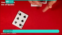 آموزش شعبده بازی  شعبده بازی کارت  شعبده بازی جالب ترفند کارت ریاضی