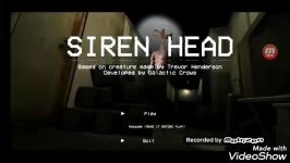 بچها گیم ترسناک جدید داریم siren head