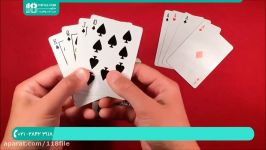 آموزش شعبده بازی کارت  شعبده بازی فوق العاده  ترفند شعبده بازی 02128423118