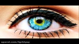 دمو سابلیمینال فارسی چشم آبی رگه های زرد