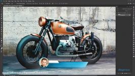 آموزش فتوشاپ ابزار برش فتوشاپ crop tool