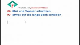 #7 etwas auf die lange Bank schieben