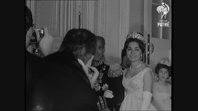 مراسم ازدواج محمد رضا پهلوی فرح دیبا 1959