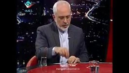 محمدجواد ظریف در برنامه نگاه یک  تفاهم هسته ای لوزان