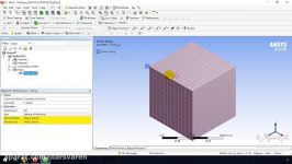 تنظیمات sizing سایزینگ در انسیس مشینگ Ansys Meshing