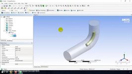 شیوه ایجاد شبکه هیبرید در انسیس مشینگ Ansys Meshing