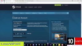 اموزش کامل ساخت اکانت استیم steam