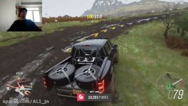 گیم پلی forza horizon 4 گرانترین بزرگ ترین پیکاپ بازی آفرود