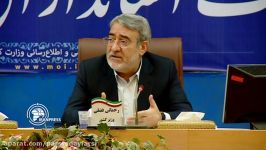 قدردانی رحمانی فضلی تلاش استانداران در مدیریت بیماری کرونا