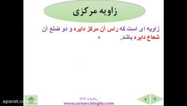 تدریس درس دوم فصل نهم ریاضی پایه هشتم