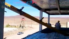 نحوه بتن ریزی سقف عرشه فولادی پمپ هوایی ویدیو 2 