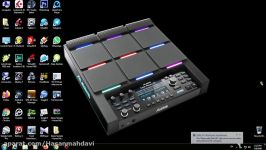 آموزش لود کردن سمپل مختص پرکاشن Alesis Samplingpad Pro توسط حسن مهدوی