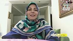 حواشی گپ المیرا شریفی مقدم همسرش در آنتن زنده