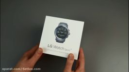 جعبه گشایی ساعت هوشمند LG Watch Sport