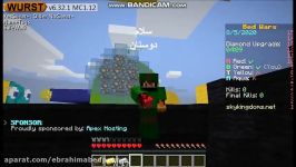 گیم پلی ماینکرافت bedwars انلاین زیرنویس فارسی قسمت اول