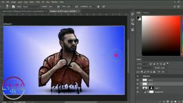 آموزش فتوشاپ آموزش ساخت لوگو شخصی فارسی شماره 2  Photoshop tutorials