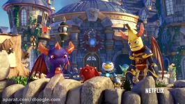 تریلر سوم انیمیشن Skylanders Academy 2016