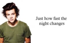 One Direction  Night Changes Lyrics + Pictures