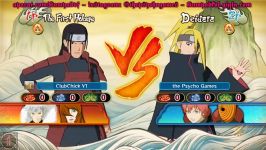 دیدارا مقابل هاشیراما گیم پلی بخش انلاین NARUTO SHIPPUDEN Revolution