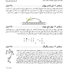 سوال3 مرحله دوم نوزدهمین 19المپیاد کامپیوتر کشور سال 1388