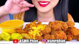 موکبانگ ASMR   مرغ سیب زمینی سس