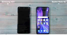 مقایسه دو گوشی Samsung Galaxy A51 vs Xiaomi Redmi Note 9s